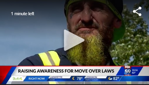 A close call with death prompts tow truck drivers to rally for move over law awareness